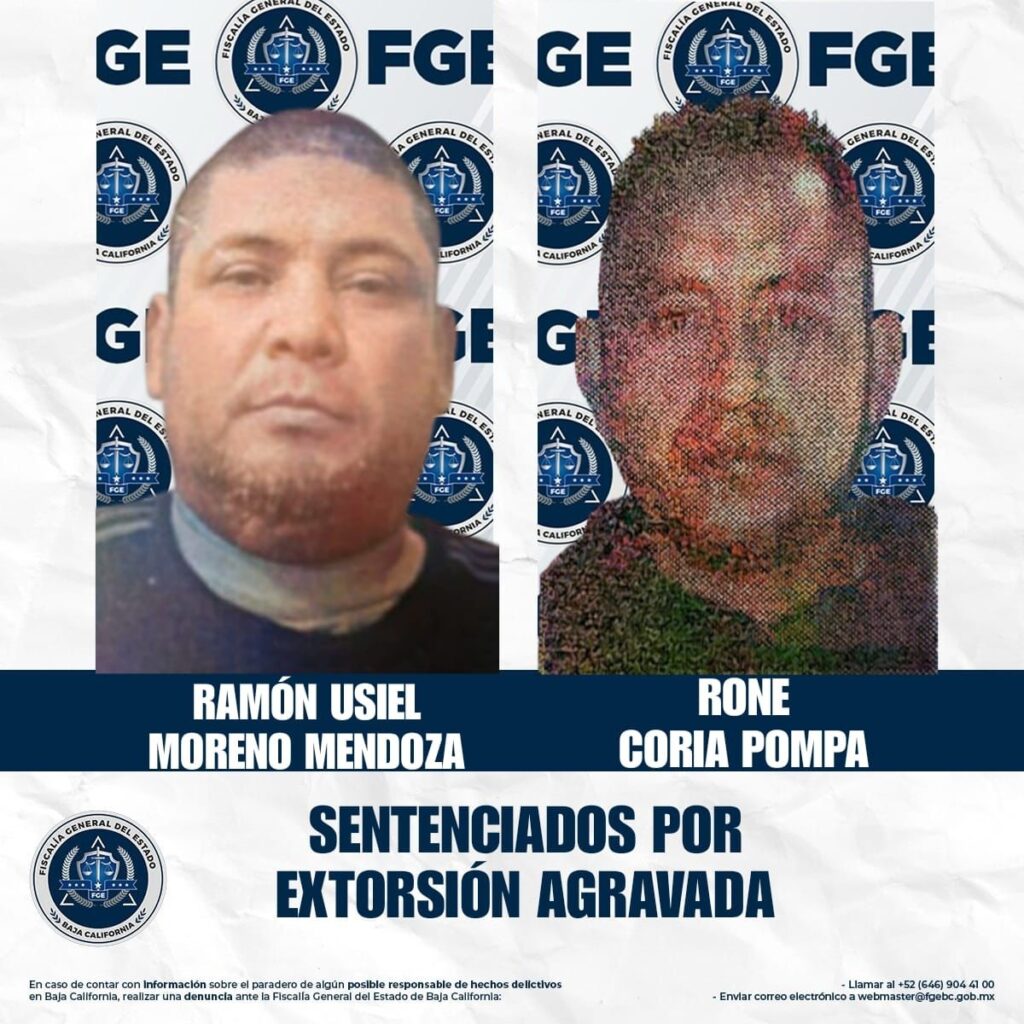 Sentencia de 5 años de prisión por extorsión agravada