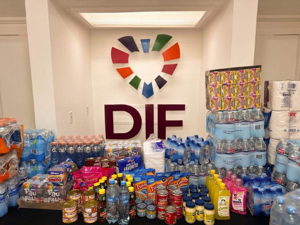 DIF Tecate agradece solidaridad de las familias tecatenses