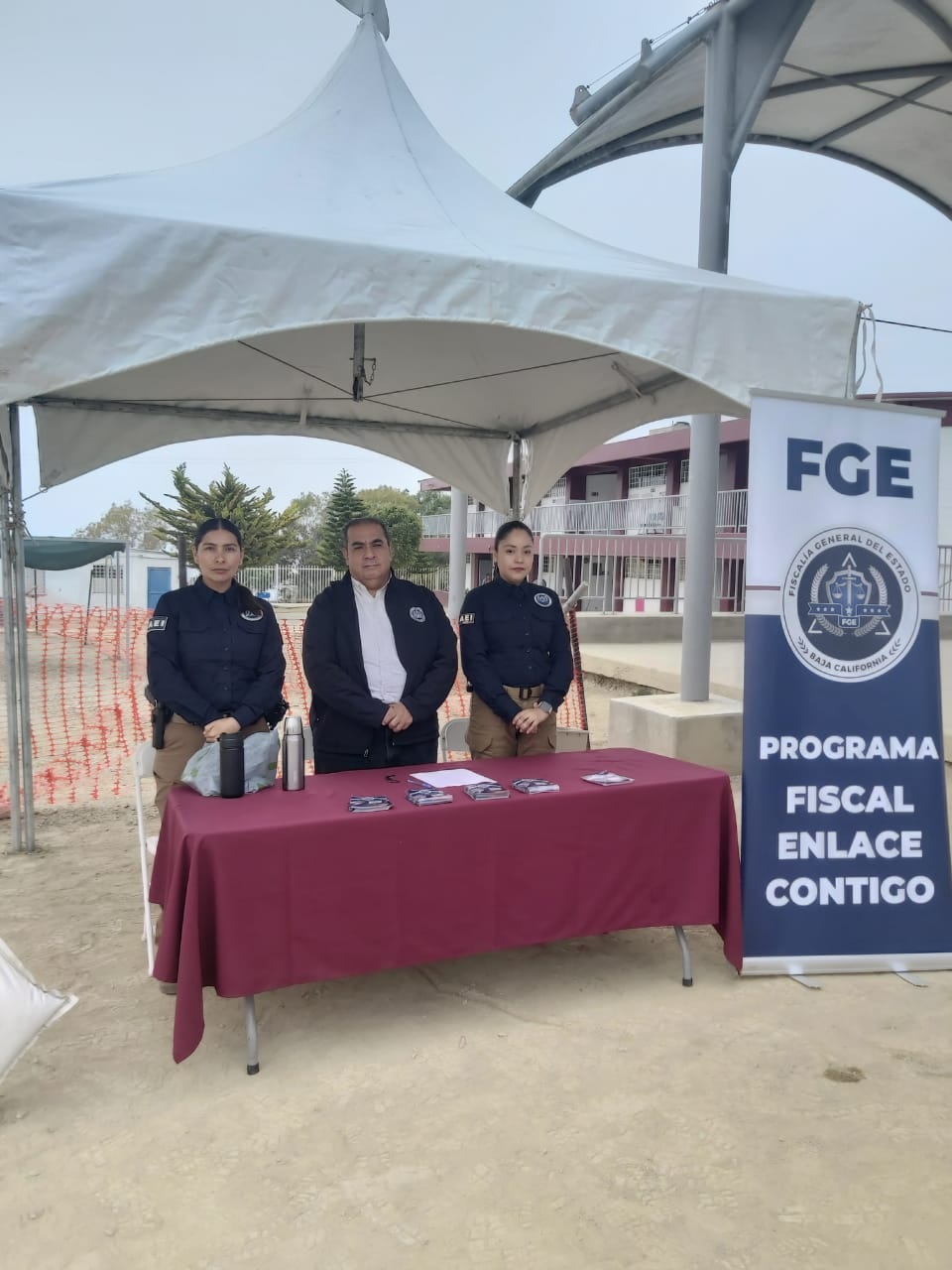 FGE acerca servicios de procuración de justicia a la comunidad durante jornada «Nos toca hacer historia» en Rosarito
