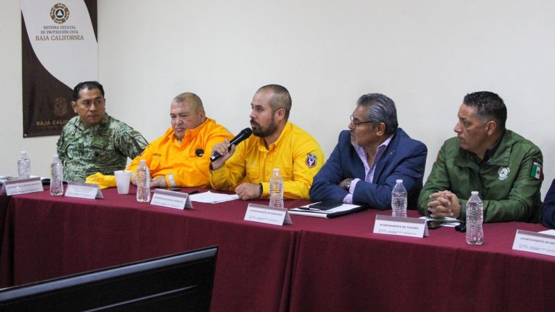Aprueban acciones para la temporada de incendios forestales 2025 en Sesión del Consejo Estatal de Protección Civil