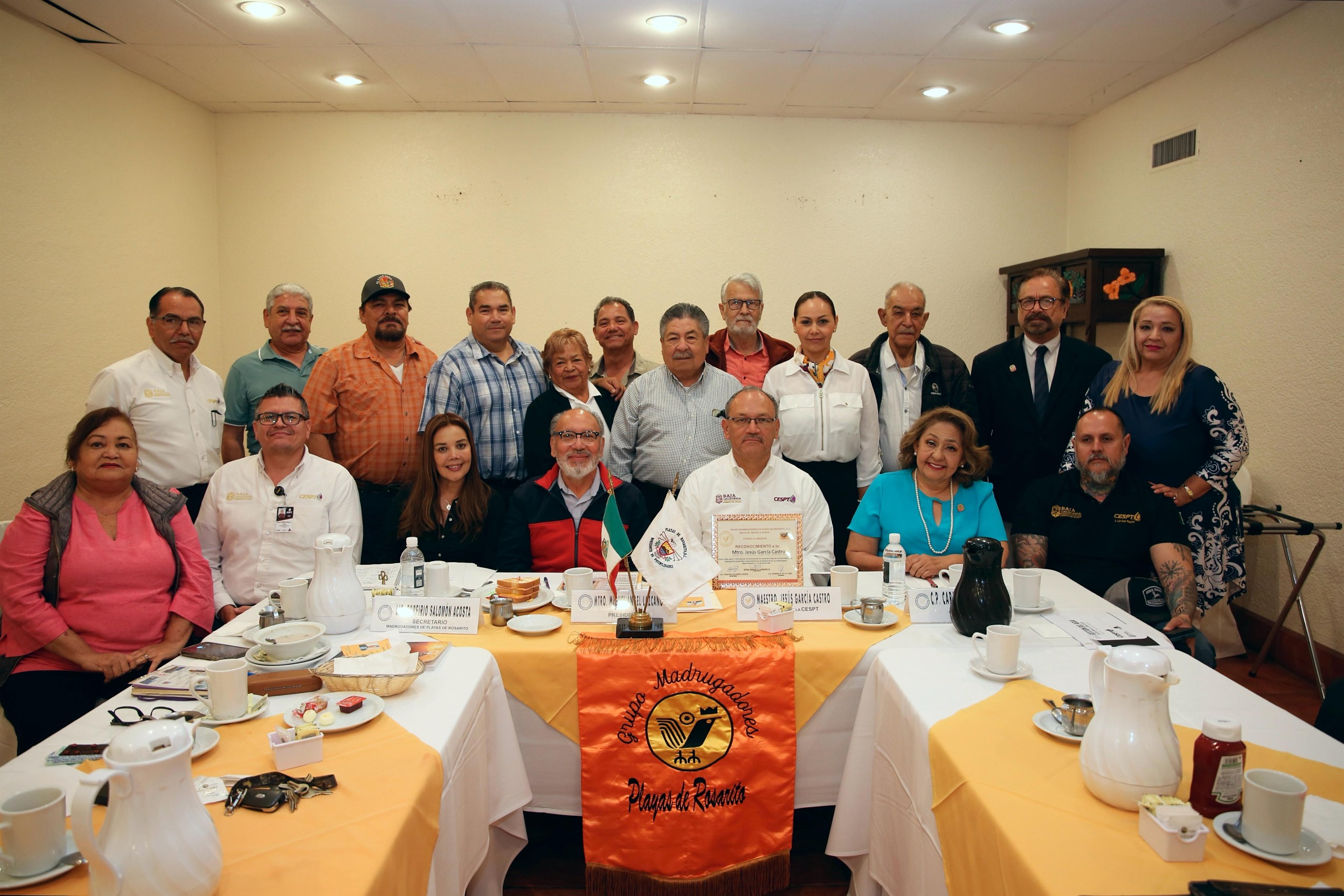 Presenta CESPT proyectos clave de infraestructura sanitaria ante el Grupo Madrugadores de Playas de Rosarito A.C