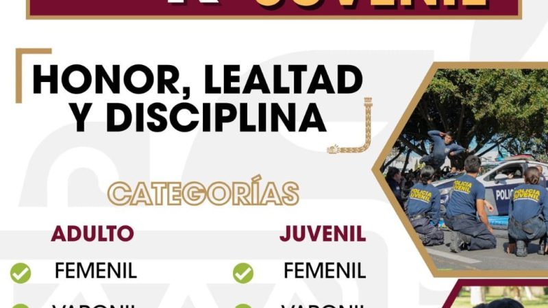 Invita SSPCM e IMDET a carrera atlética por el 65 aniversario de la Policía Juvenil