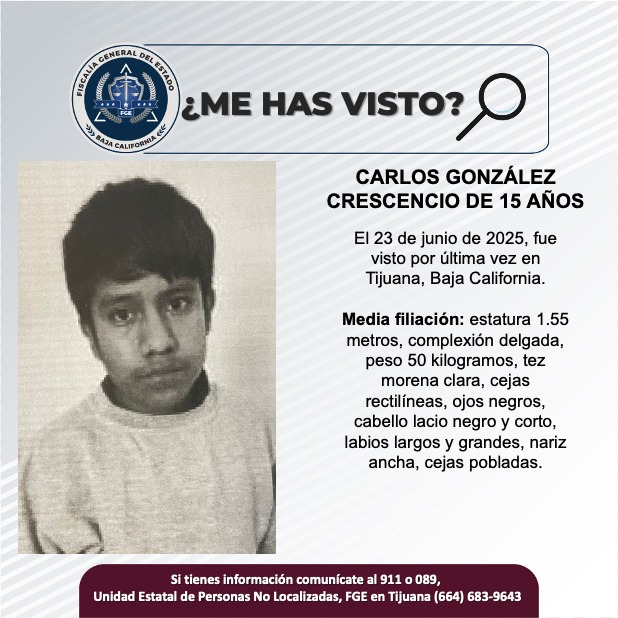 Pesquisa de Carlos González Crescencio de 15 años de edad