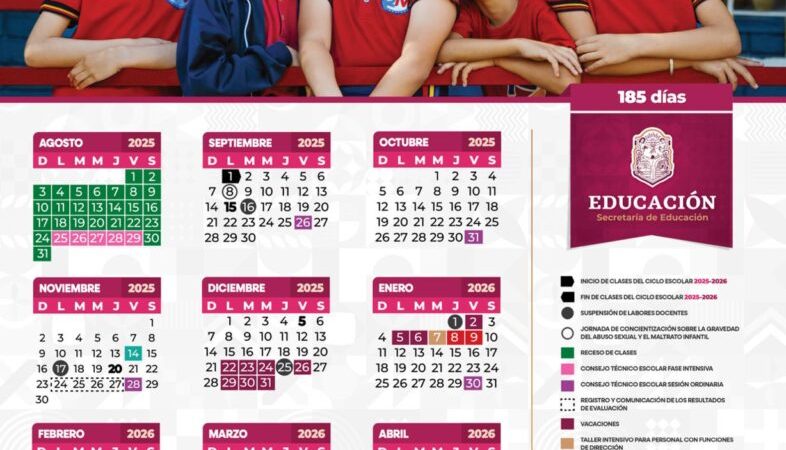 Serán en Baja California 185 días de clases en Educación Básica