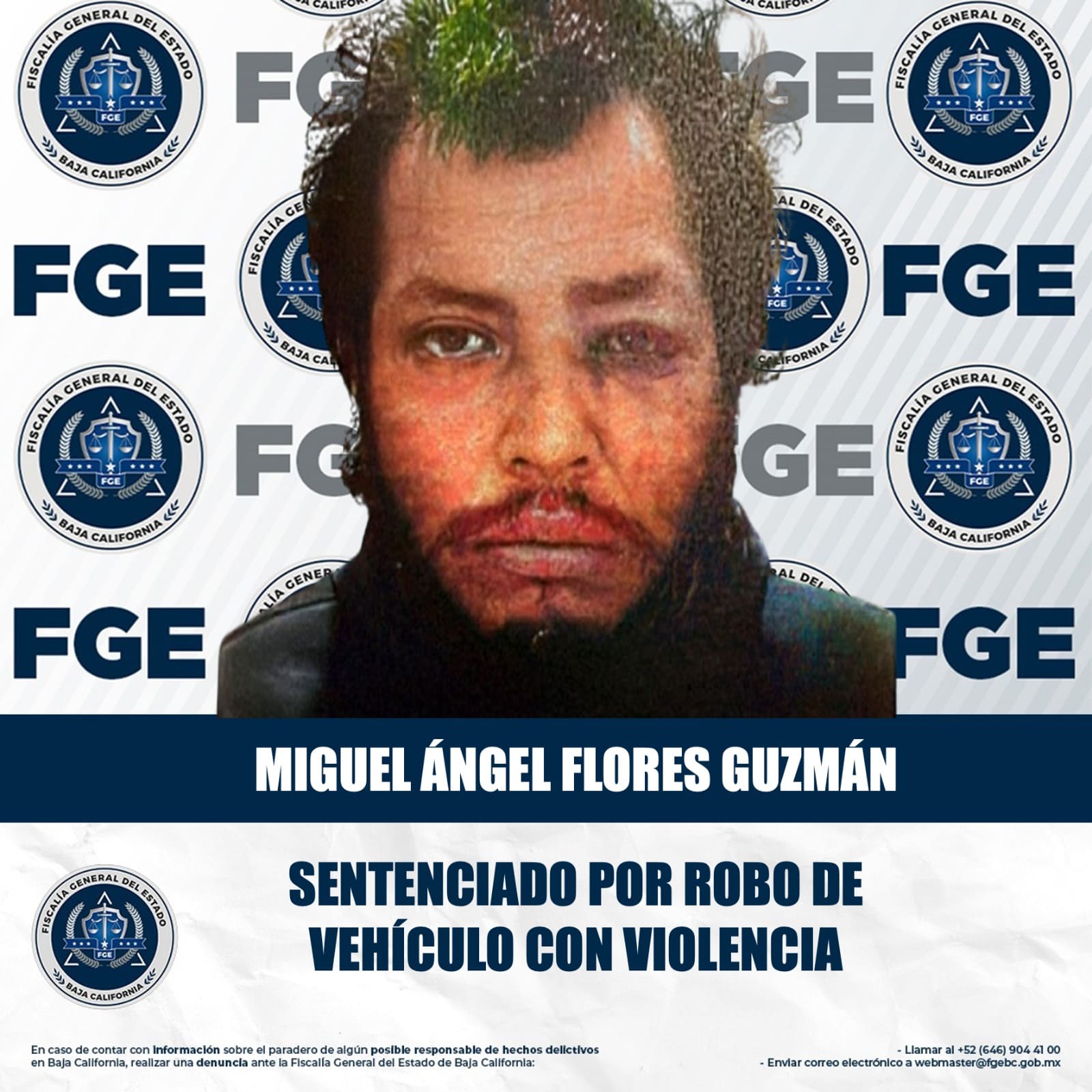 Hombre que robó un vehículo con violencia en Tijuana recibe pena condenatoria