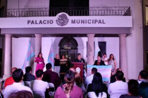 Iluminan el Palacio Municipal con motivo del mes del orgullo LGBTIQ+