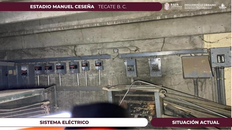 Rehabilitará SIDURT instalaciones del Estadio de Béisbol Manuel Ceseña en Tecate