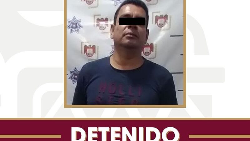 Arresta Policía Municipal a presunto agresor de su ex pareja e hija y por allanamiento de morada