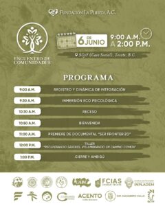 Realizarán Encuentro de Comunidades “Nuestra Sombrilla Verde”