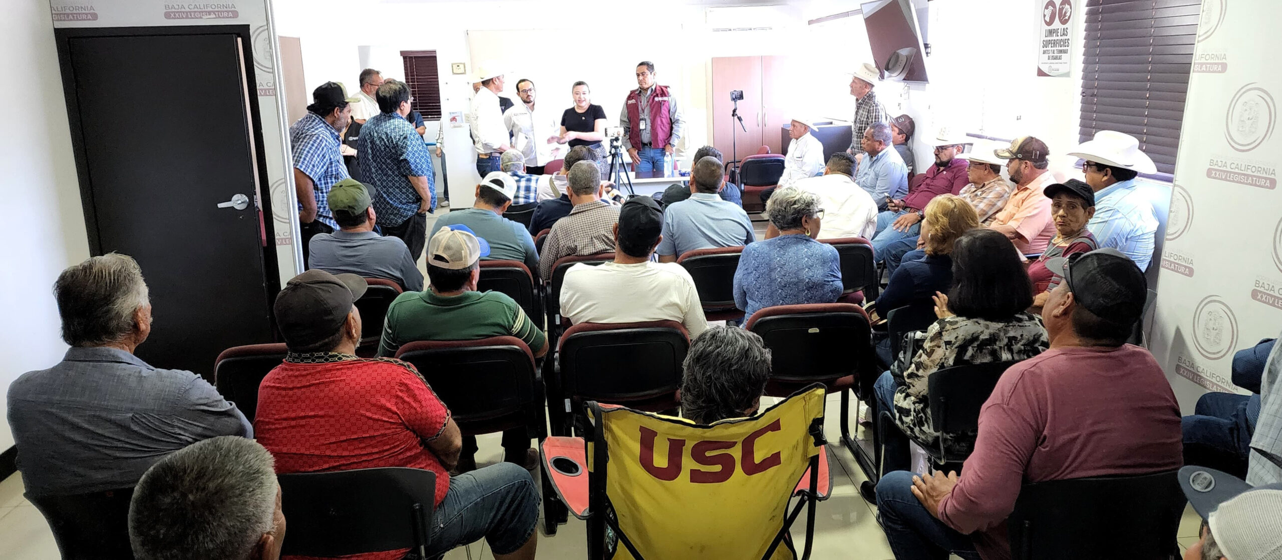 Diputada Tejeda y diputado Molina acuerdan ruta de seguimiento a demandas del sector triguero