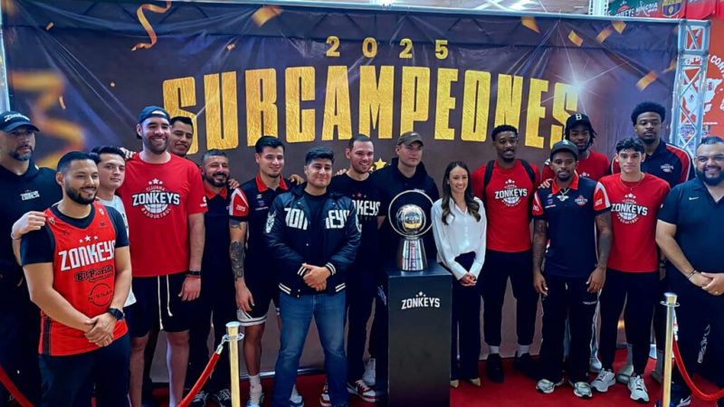 Con orgullo, Zonkeys presenta el título de Subcampeón