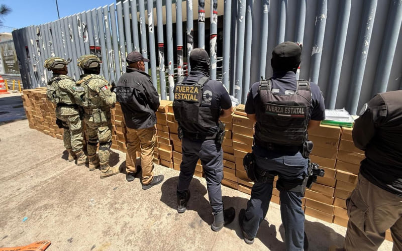 Aseguran más de una Tonelada de droga en Baja California