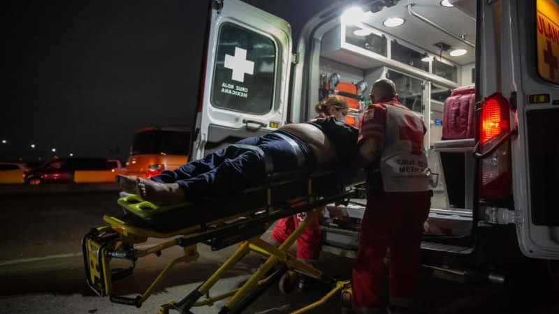 Mujer en situación de calle es atropellada cerca de la garita de San Ysidro