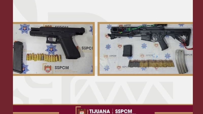 Detiene Policía Municipal a sujeto armado que privó de la libertad a tres personas en una bodega