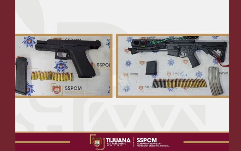 Detiene Policía Municipal a sujeto armado que privó de la libertad a tres personas en una bodega