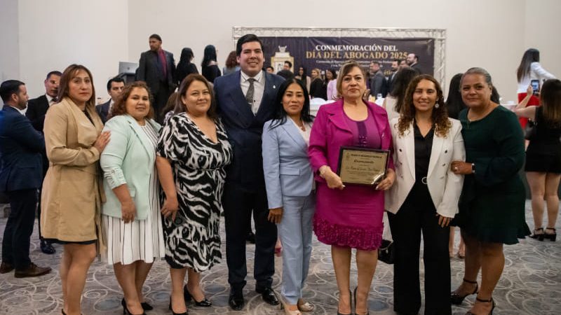 Conmemoran a abogados destacados en el día del abogado