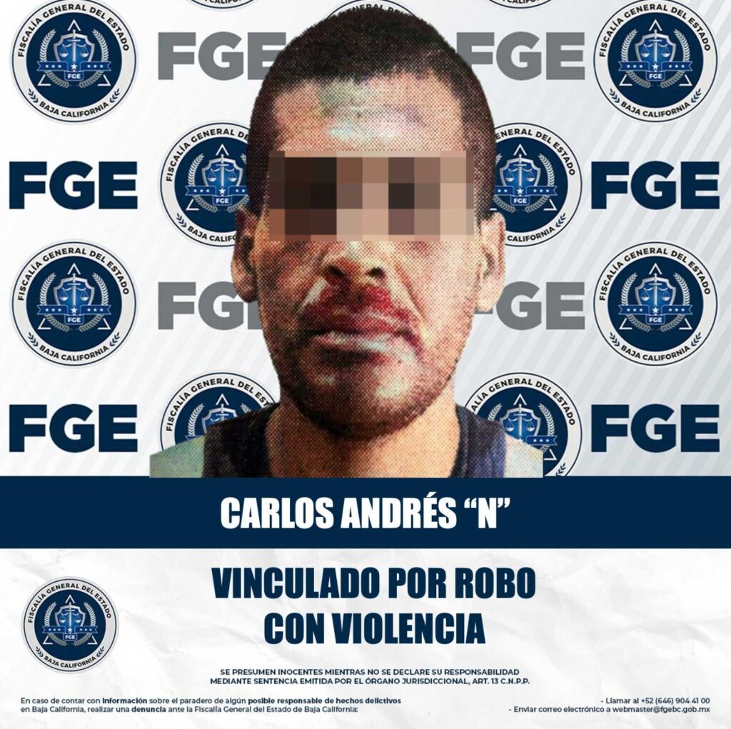 Por robo con violencia permanecerá en prision preventiva