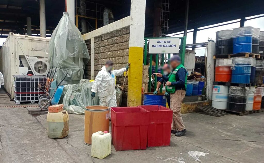 FGR destruye e inhabilita más de dos toneladas de sustancias y más de siete mil litros de precursores químicos