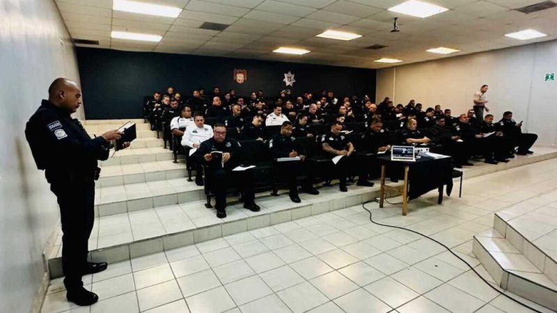 Capacita SSPCM a 65 mandos policiales en el Programa de Seguridad Ciudadana 2025-2027