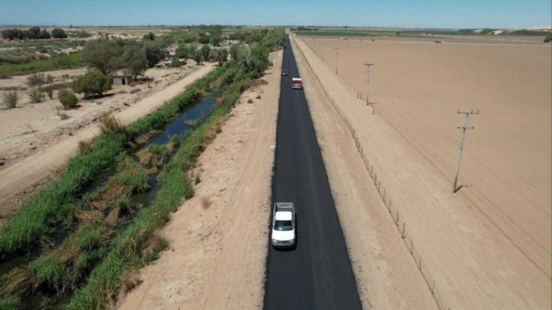 Continúan trabajos en Carretera Estatal #8: SIDURT