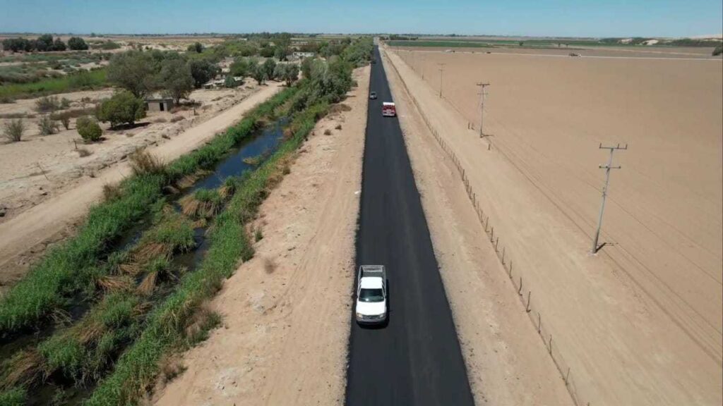 Continúan trabajos en Carretera Estatal #8: SIDURT