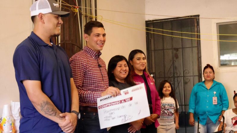 Román Cota cumple promesa esperada por décadas: Pavimentación en Valle Verde será una realidad