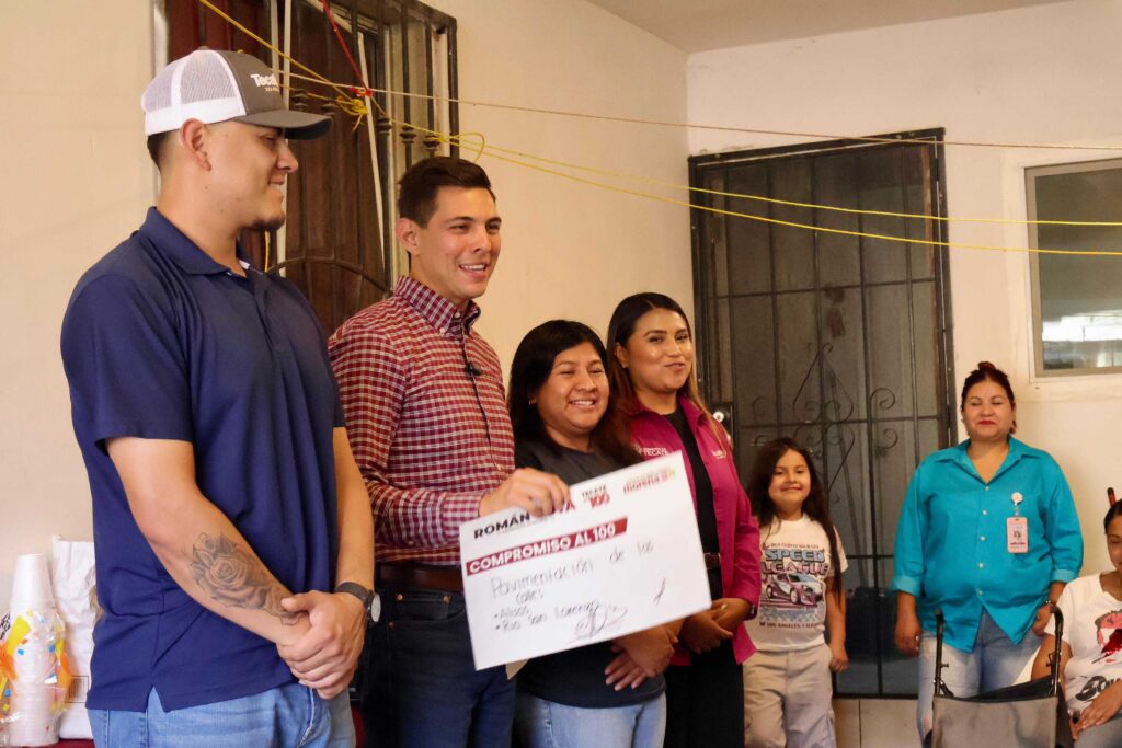 Román Cota cumple promesa esperada por décadas: Pavimentación en Valle Verde será una realidad