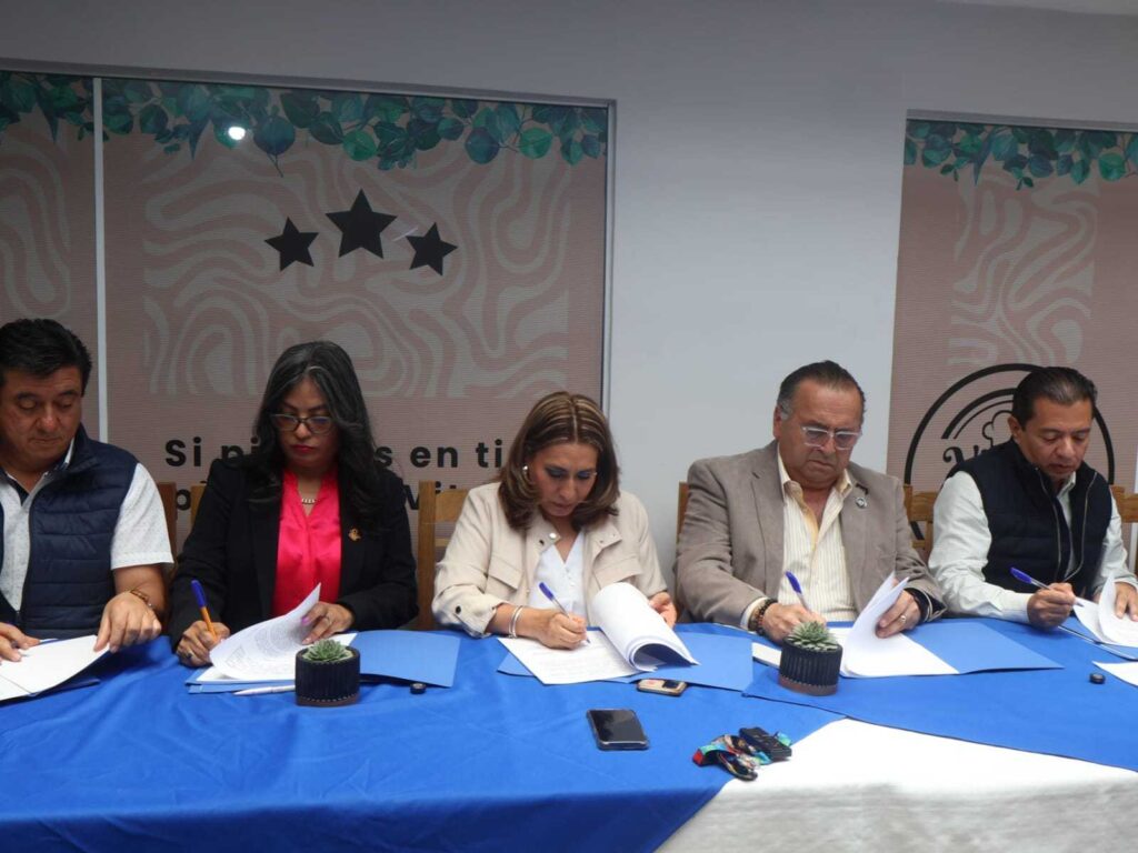 Canaco Tijuana firma convenio con Cámaras Hermanas