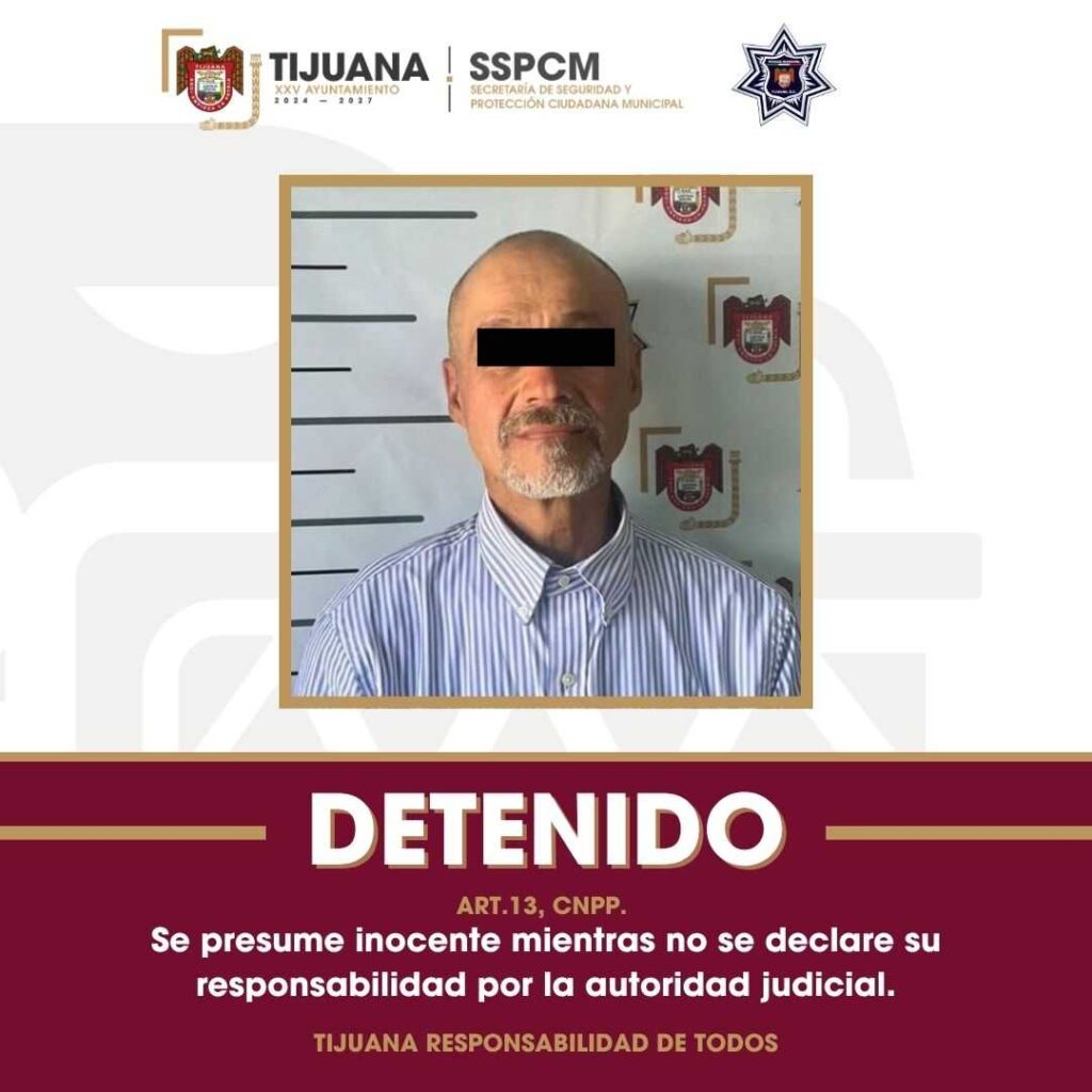 Atiende SSPCM alerta del Botón Morado y detiene a hombre por allanamiento y desacato a orden de restricción