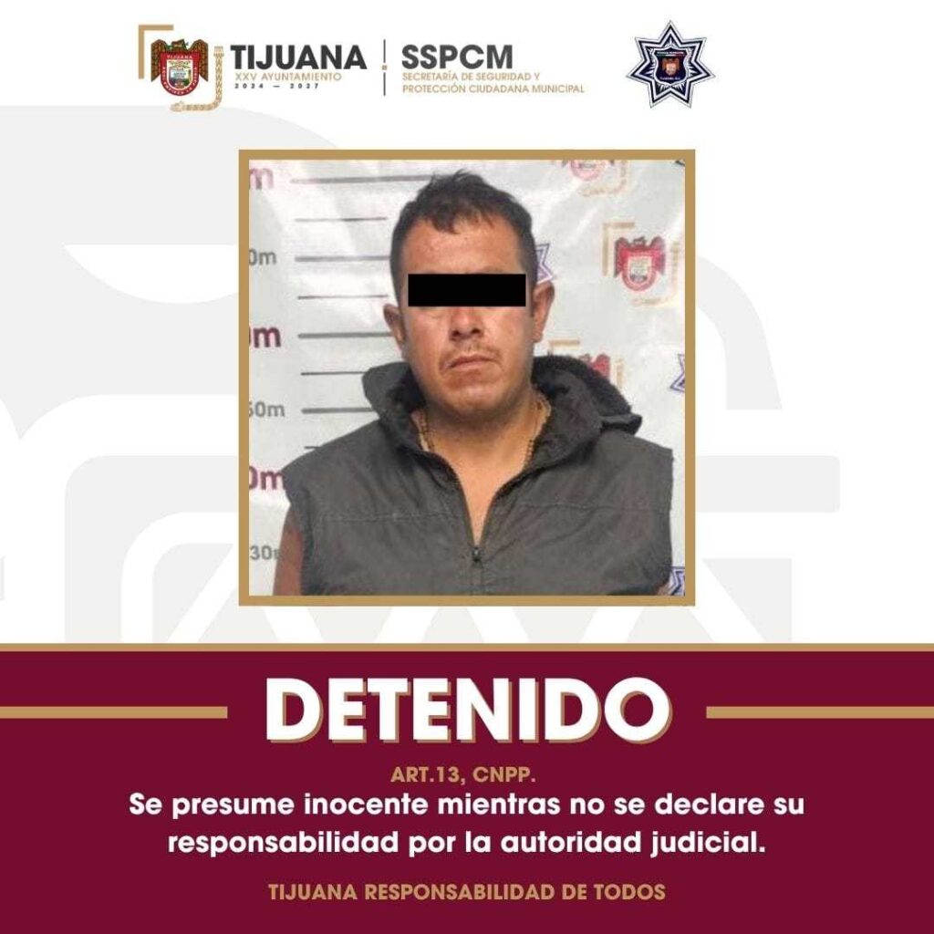 Detiene Policía Municipal a individuo con orden de aprehensión por desaparición forzada