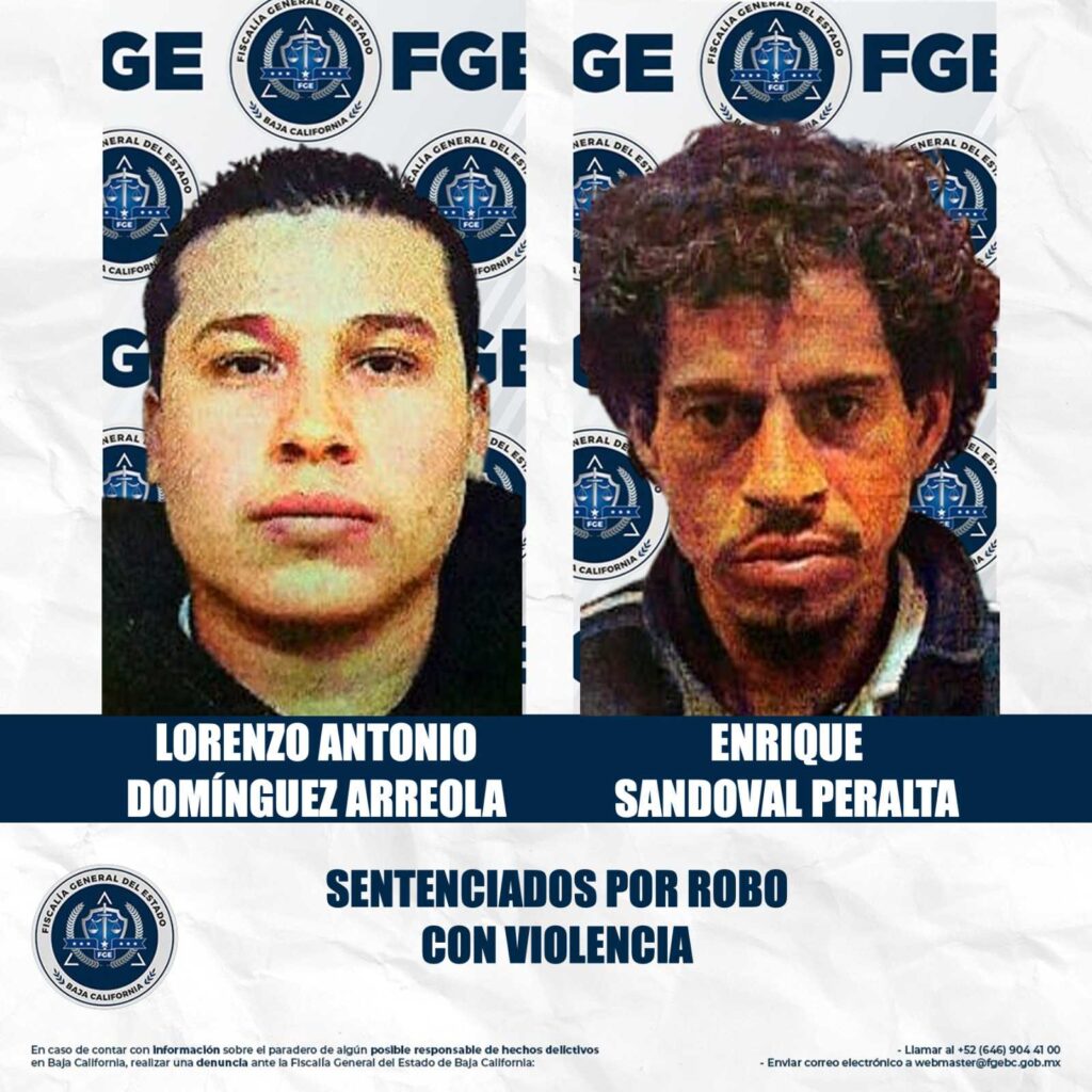 Dos hombres tras las rejas por robo con violencia