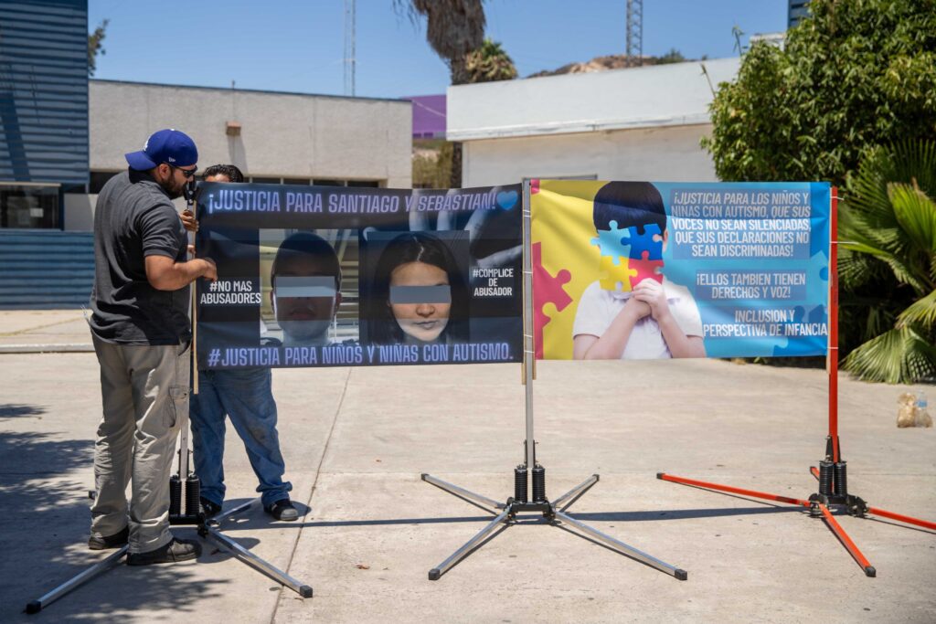 Padres de familia exigen justicia tras abuso contra sus hijos con espectro autista