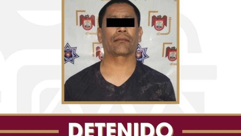 Detiene Policía Municipal a sujeto armado tras cometer robo con violencia
