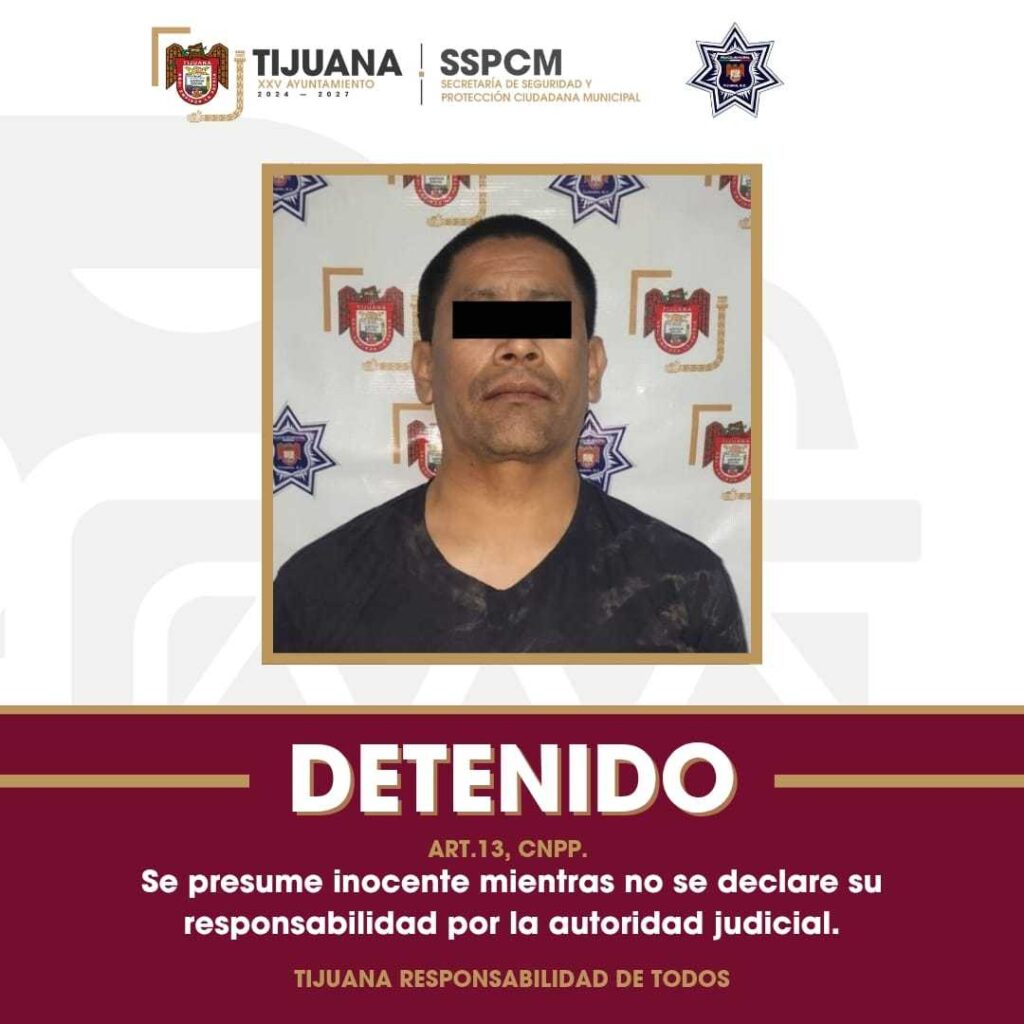 Detiene Policía Municipal a sujeto armado tras cometer robo con violencia