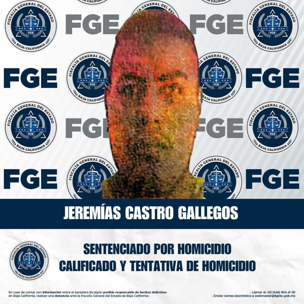 Hombre recibe pena condenatoria de más de 26 años en prisión