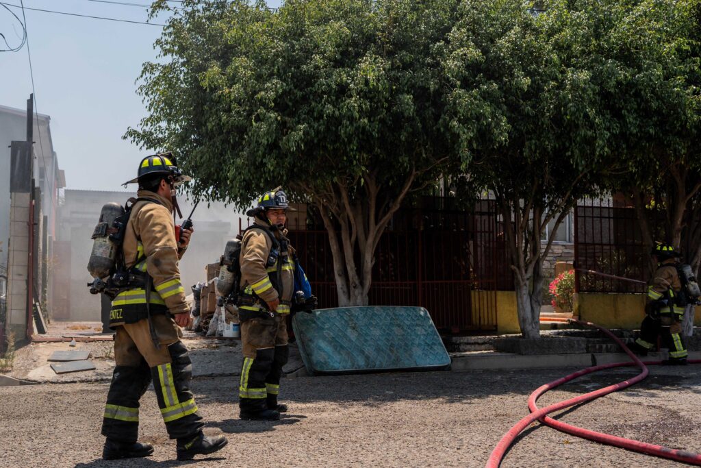Conato de incendio moviliza a bomberos en la colonia Hidalgo