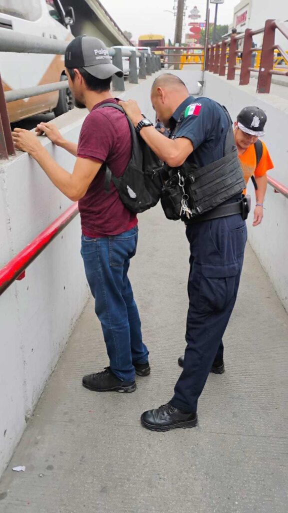 Realiza Policía Municipal de Tijuana recorridos preventivos para inhibir la delincuencia