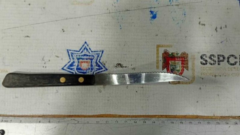 Detiene Policía Municipal de Tijuana a presunto asaltante de conductor de plataforma