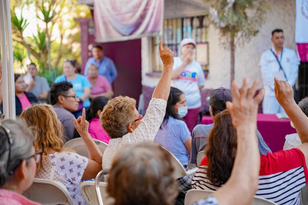 Mucho interés de la comunidad por asamblea informativas del bienestar