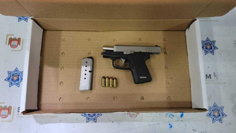 Detiene Policía Municipal a presunto asaltante de cuentahabientes en la Zona Centro
