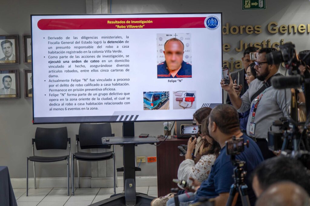 Fiscalía detiene a líder de banda dedicada al robo y a un extorsionador que se hacía pasar por abogado en Mexicali