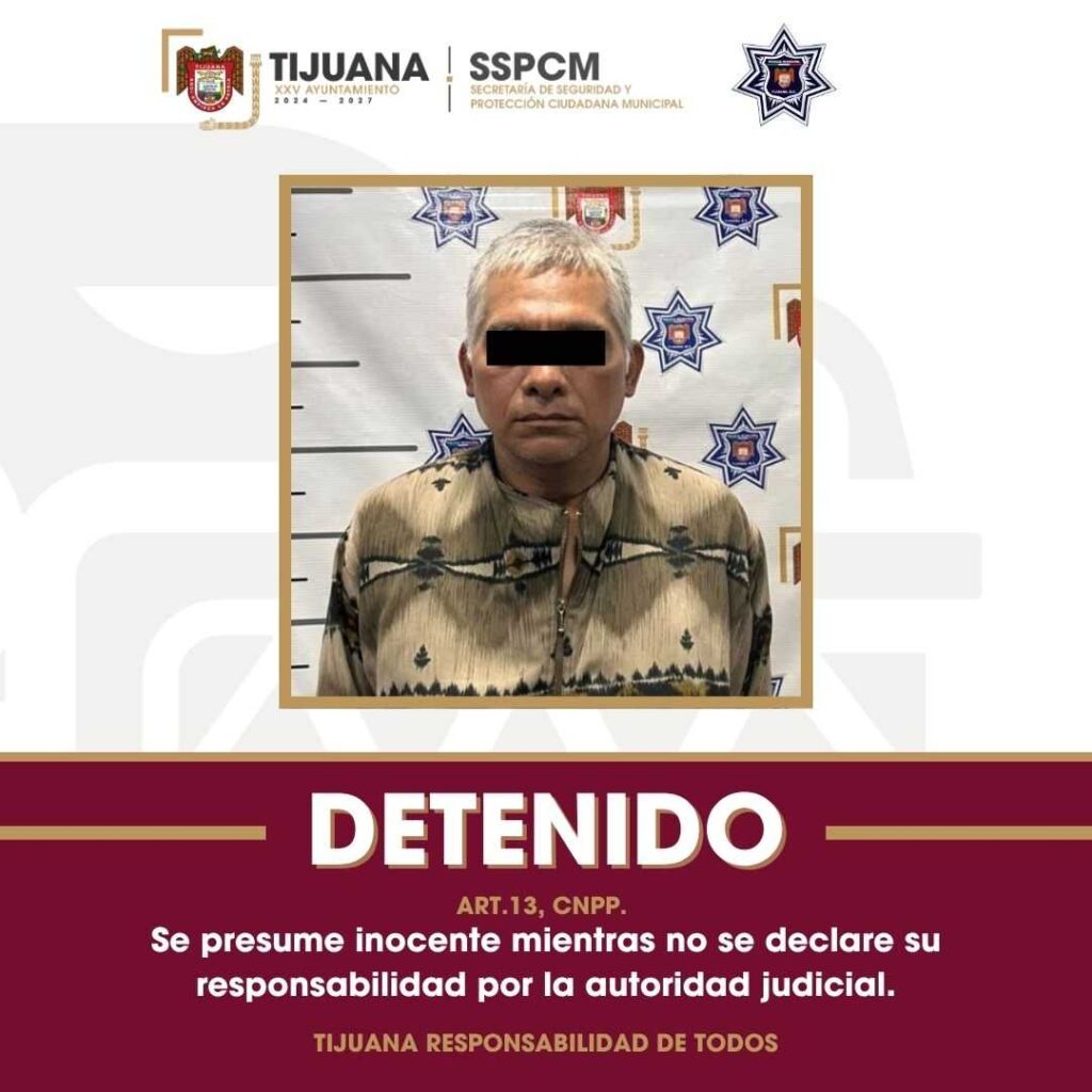 Asegura Policía Municipal a un hombre por presunto abuso sexual a menor