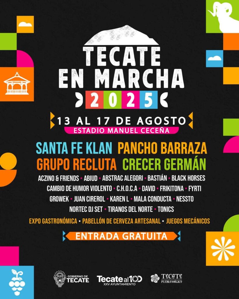 Vuelve la magia de la Feria Tecate en Marcha 2025