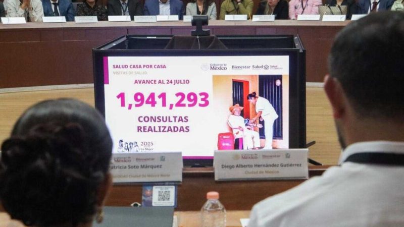 Ruiz Uribe sostiene mesas de trabajo para fortalecer en territorio el programa salud casapor casa
