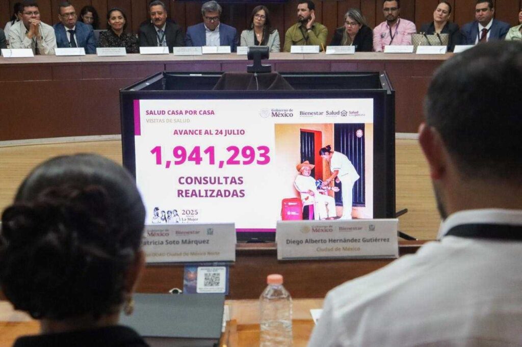 Ruiz Uribe sostiene mesas de trabajo para fortalecer en territorio el programa salud casapor casa