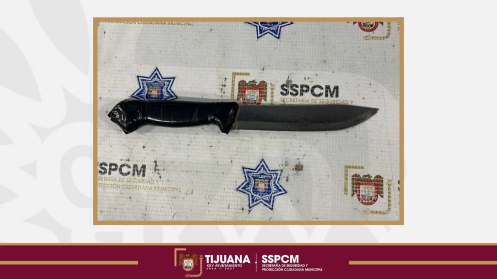 Captura Policía Municipal a sujeto señalado por exhibicionismo y amenazas con arma blanca