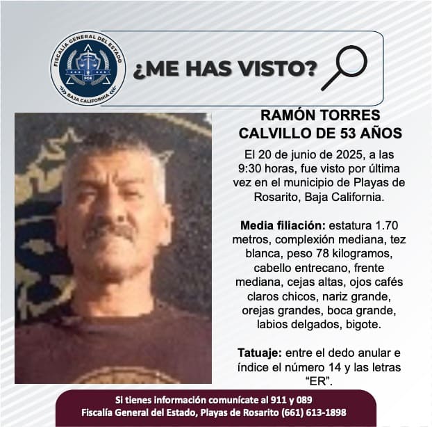 Pesquisa de Ramón Torres Calvillo de 53 años de edad