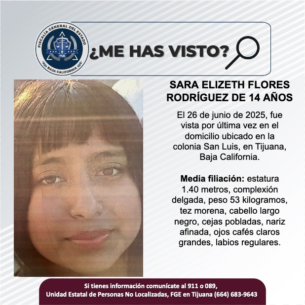 Pesquisa de Sara Elizeth Flores Rodríguez de 14 años de edad