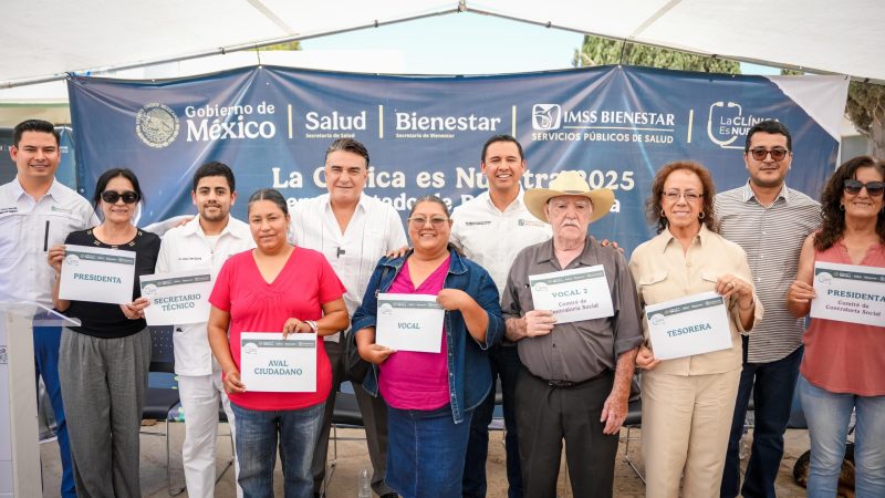 Instala Ruiz Uribe Comité de Salud en el poblado Francisco Zarco