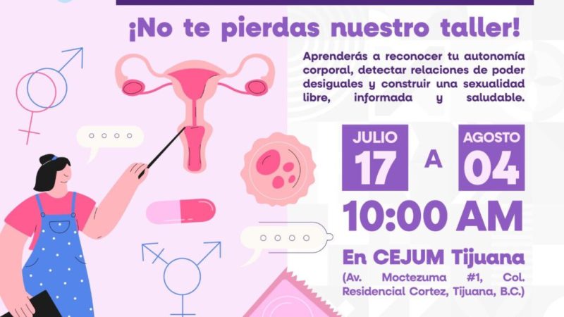 Promueve CEJUM una sexualdad libre, informada y saludable con Taller de Educación Sexual